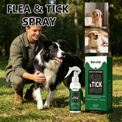 Dog Cat Flea Tick Repellent Spray Fur Protection Pet Parasite Control Solution Pets Soothing Care Natural Pets Insect Anti Spray