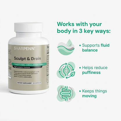 ssssSharpenn° Sculpt & Drain Supplementssss